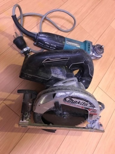 マキタ丸ノコとサンダー