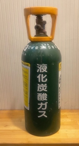 水草アクアリュームCO2ボンベ5K ガス充填済み