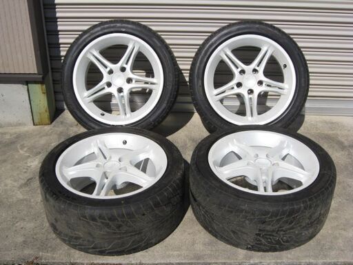 美品 ヨコハマ AVS VS5 17インチアルミホイール S14 【公式 