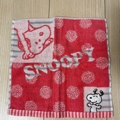 ⑩SNOOPYスヌーピー　タオルハンカチ　新品未使用品