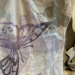浴衣　紫　蝶の画像