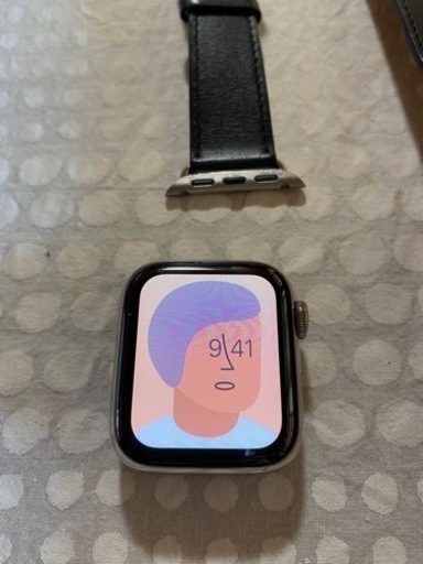 【お話し中】Apple Watch Hermes Series 4  アップル ウォッチ シリーズ4 ラバーベルト レザーベルト付き