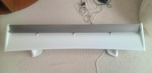 BNR34 Rear Wing Spoiler Carbon Flap 22cm high mount R34 