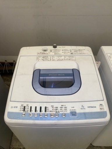 288⭐️日立　7kg 洗濯機　2017年製