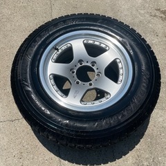 ※【値引き】ブリヂストン ブリザック スタッドレスタイヤホイール４本セット 265/65R17 プラド等