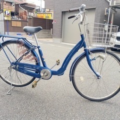 【ネット決済】ブルー系自転車