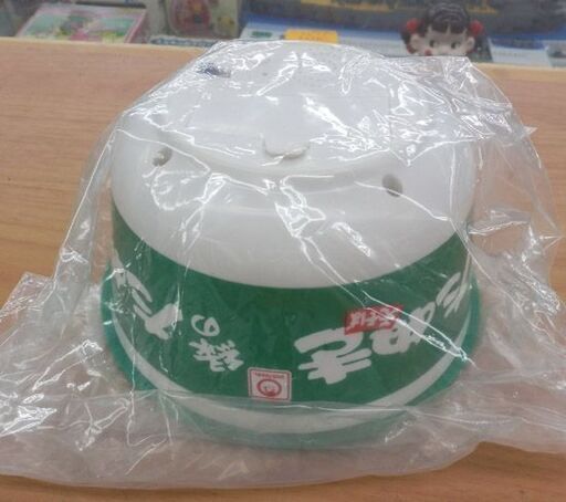 非売品 東洋水産 マルちゃん 緑のたぬき カップ型目覚まし時計 ノベルティ 未使用 武田鉄矢 榮倉奈々 カップめん そば 札幌 西野店