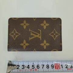 ルイヴィトン　モノグラム　ポシェット　カルトヴィジット　名刺入れ　M56362　中古　リサイクルショップ宮崎屋佐土原店22.8.4k ルイヴィトン モノグラム ポシェット カルトヴィジット 名刺入れ
