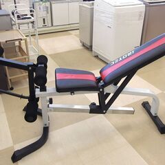 札幌市清田区 IROTEC アイロテック マルチポジションベンチ トレーニングベンチ 筋トレ バックシート7段階調整 中古品