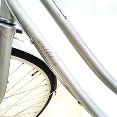 8/10doubleloop 自転車 Basic frame 26インチ シルバー
