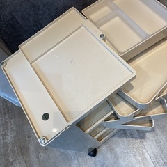 ボビーワゴン　3段5トレイ　限定カラー　ベージュ