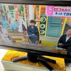 【ネット決済・配送可】SHARP　テレビ　LC-40AE7　20...