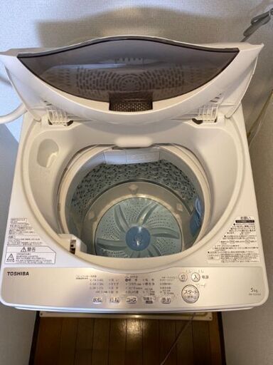 引取り希望　TOSHIBA全自動洗濯機 2019製
