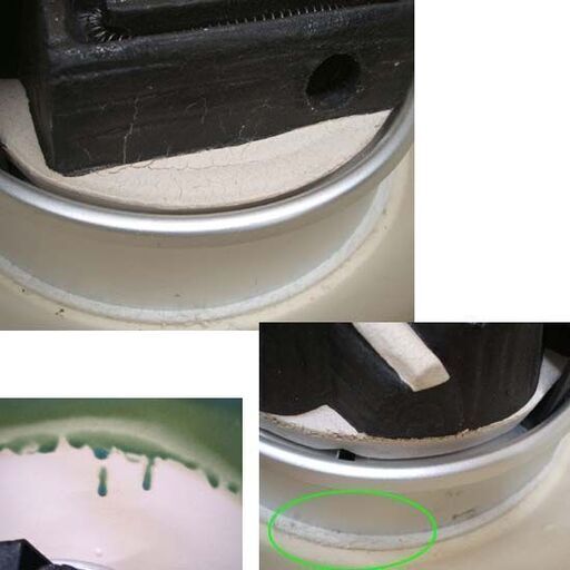 茶道具 野々田式 風炉型電熱器 織部 紅鉢型 炭型ヒーター 裏千家