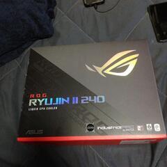 簡易水冷cpuクーラー　asus rog ryujin2  240