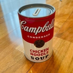 アンディーウォーホル　キャンベルのスープ缶貯金箱