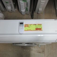 K03452　日立　 中古エアコン　主に6畳用　冷房能力　2.2KW ／ 暖房能力　2.2KW