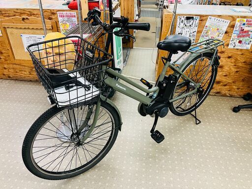【引き取り歓迎】Panasonic ティモ・S 電動アシスト自転車 パンクしない Panasonic パナソニック 電動アシスト自転車 2025