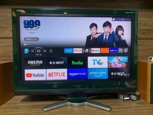 SHARP AQUOS 32V テレビ
