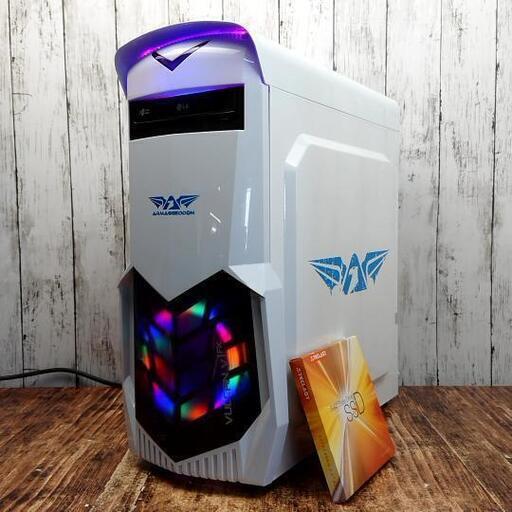 【動作確認済】ゲームPC デスクトップ Windows10 新品 SSD 240GB + HDD 500GB メモリ 16GB CPU Intel Corei7 2600 3.40GHz‐3.80GHz GPU GTX960  パソコン ゲーム