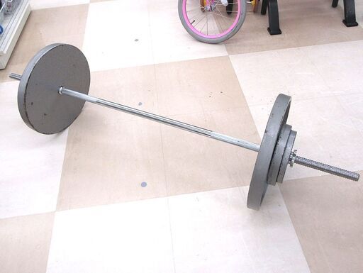 IGNIO 20キロバーベルプレート2枚 フィットネス、トレーニング IGNIO