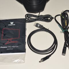 中古良品 27インチ液晶 Acer Predator XB271H ゲーミングモニター 確認済