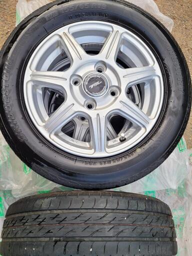 2022春の新作 ホイール,BRIDGESTONE NEXTRYタイヤ MIRA DAIHATSU 4本セット155/65/R13 タイヤ、ホイール