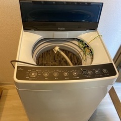 洗濯機　Haier 2019年製　4.5kg 