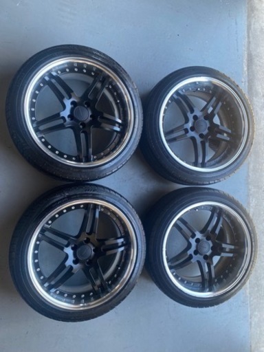 値下げしました！WORK グノーシス GS2 19インチ タイヤ4本付き 極美品