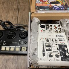 【セット】YAMAHAーAG03とTASCAMーUS-42Bオー...