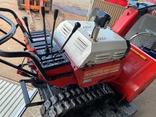 ヤ）除雪機 共立エコーKSRA100DX-E セル始動ヤンマーディーゼル