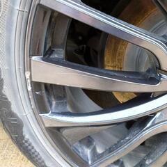 Leonis 245/40R19インチ 8J/PCD114.3 5穴 アルミホイール タイヤ レオニス weds ウェッズ