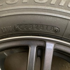 165/70R14★ブリヂストン★VRX スタッドレスタイヤ4本セットホイール付