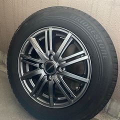 165/70R14★ブリヂストン★VRX スタッドレスタイヤ4本セットホイール付