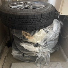 165/70R14★ブリヂストン★VRX スタッドレスタイヤ4本セットホイール付