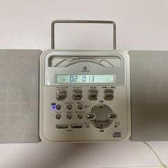 ラジオ・CD動作確認済み。本体は軽いけど電源🔌が重めのちょっとレ...