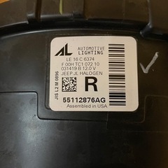 Jeep 2018年式JLスポーツ　純正ハロゲンヘッドライト