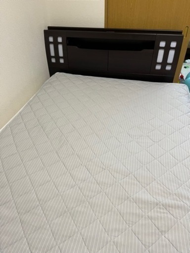 大川全家具 ダブルベット ミモザ