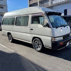 日産　キャラバン　e24 ‼️車椅子移動車‼️走行少ない‼️ブラック🆗