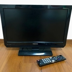 【TOSHIBA】REGZA 液晶テレビ 19インチ