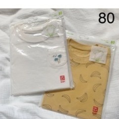 ユニクロ ベビー Tシャツ 80 