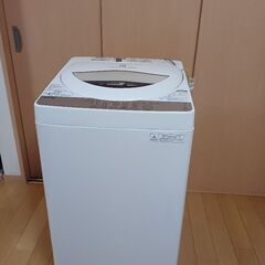 TOSHIBA 東芝全自動洗濯機 5kg 2016年製 AW5G...