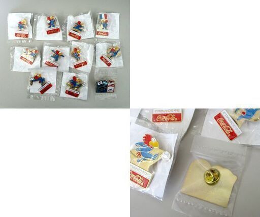 コカ・コーラ 1998年 フランス ワールドカップ ノベルティグッズセット