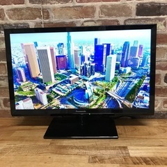 即日受渡❣️Panasonic24型VIERA1.3倍速早見再生可能。箱取説あり。11500