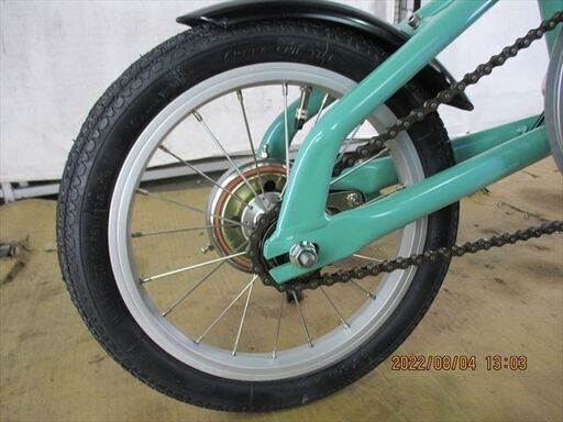 C127★新品車！★希少！！36000円スタート★bianchi novita 【グリーン　14インチ 】