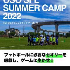 【通い型サッカーキャンプ⚡】3日間で6つのテーマが学べる⚽　1テ...