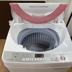 I470 ★ SHARP 洗濯機 （6.0㎏）★ 2016年製 ⭐動作確認済⭐クリーニング済 I470 ☆ SHARP 洗濯機 （6.0㎏）☆ 2016年製 ⭐動作確認済⭐