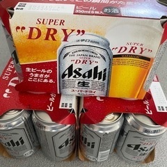 アサヒ缶ビール350ml 6缶✖️3