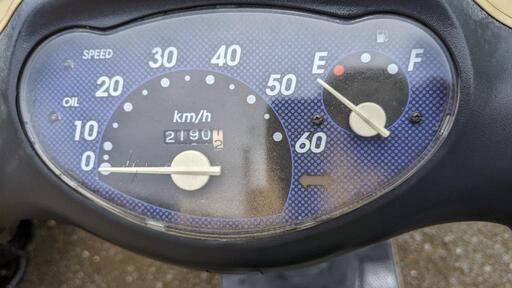 ホンダ dio DIO 60キロ確認 50cc