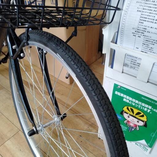 受け渡し完了しました。クロスバイク 26インチ 6段ギヤ Vブレーキ 整備